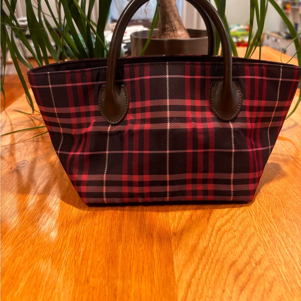 RARE Burberry Nova Check BLue Label